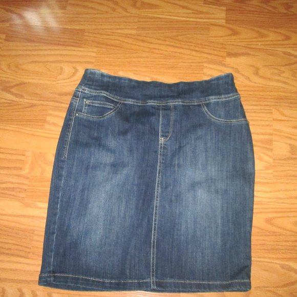 Christopher & Banks 12P Denim skirt - Picture 1 of 1